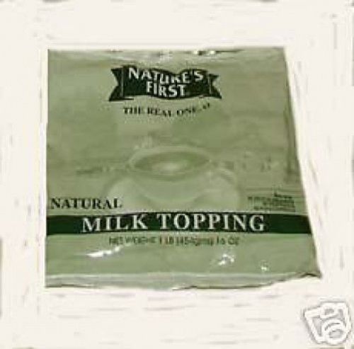 Nature&#039;s First Dairy Natural Dairy Milk Topping 1 lb bags 6 count