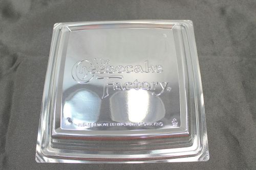 The cheesecake factory clear lids for 10.25&#034; containers dpi-ccf-lid - 296 pcs for sale