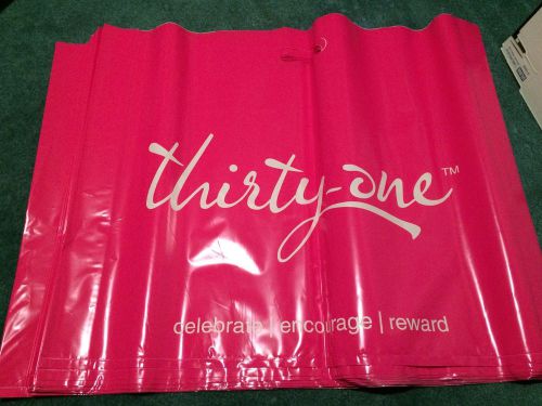 Thirty-One Pink Consultant Retail Large Bags - Set Of 25