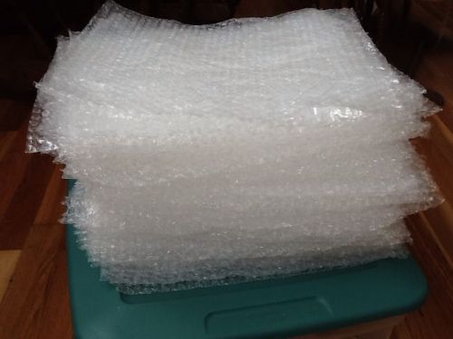 Bubble Wrap Sheets 10 Pcs Shipping/Packing Recyed Eccellent Approx 12X14