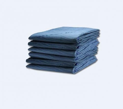 Economy Moving Blankets - (6 Pads) Utility Moving Pads 72&#034; x 80&#034; - 35 lbs/dozen