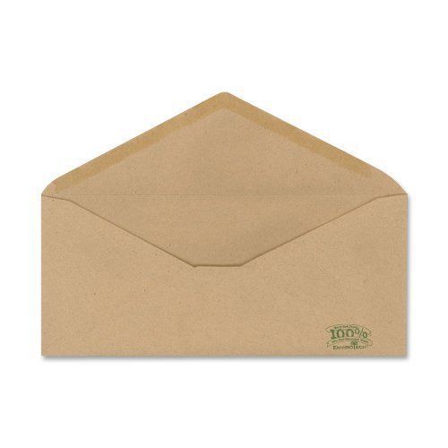 Ampad Earthwise No. 10 Brown Kraft Envelopes - Business - #10 [9.50&#034; X (19702)