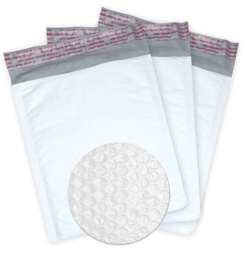 25 #0 6.5 x 10 Extra-Wide Padded Poly Bubble Mailers DVD CD Shipping Envelope