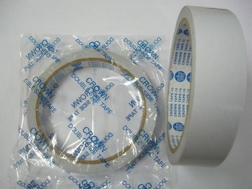 white round 4 rolls Crown double side tape size 1&#034;