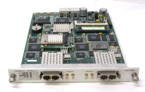 Spirent SmartBits LAN-3311A 2-Port GBIC TeraMetrics 1000Base-X Module 53095