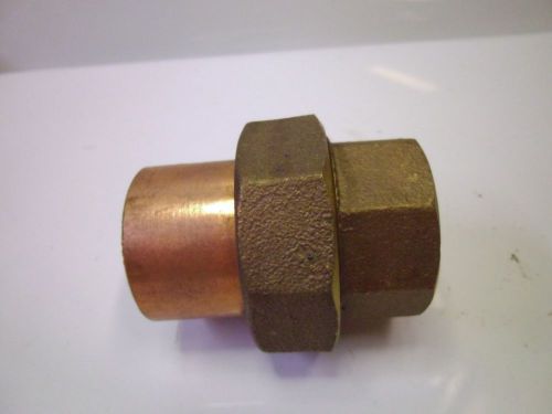Copper / brass 1-1/2&#034; union solder / sweat joint (qty 1) # j54832 for sale