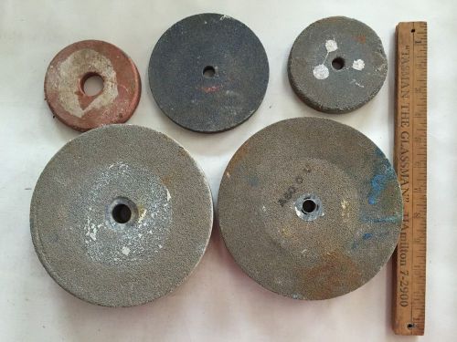 GRINDING AND SHARPENING STONES AND WHEELS VARIOUS SIZES