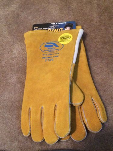 Tillman Premium split Cowhide welding gloves 1150 size large