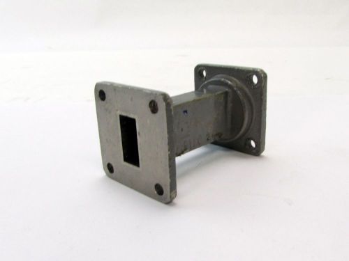 2&#034; Straight Section Waveguide WR-62, 12.4-18 GHz