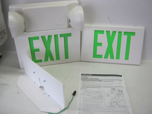 Cooper Lighting Sure-lites.Exit Sign, Part Number CCXDHMB With Battery Backup