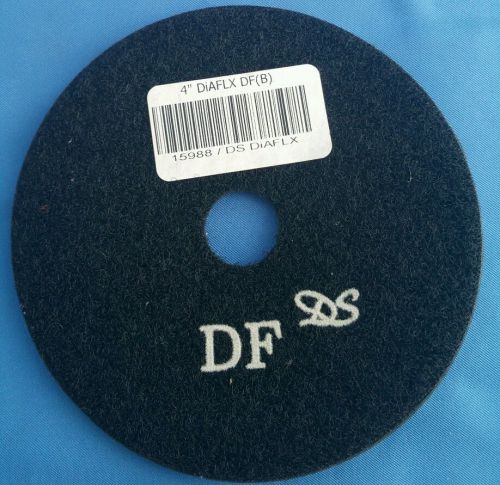 DS Diaflx Granite Diamond Polishing Wet buff Pad 4 inch Final Grit Buff Black