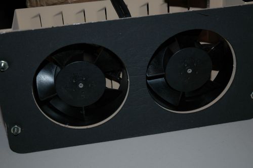 New dual 24 volt military circulation / ventilation fans mfg. by spal for sale