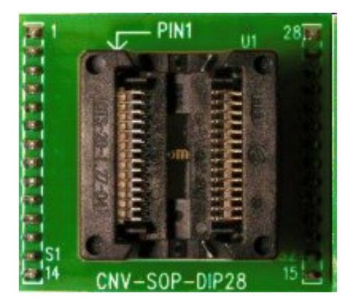 Adapter  ADP-028 SOIC28-DIP28 (USA SELLER)
