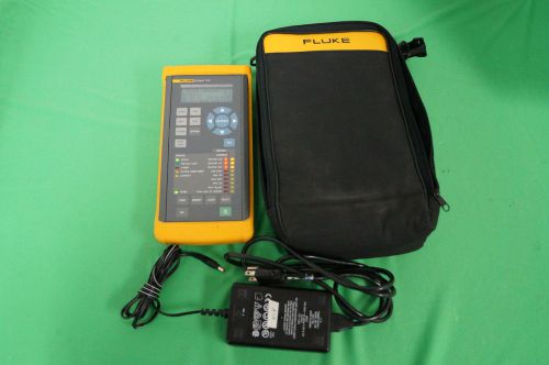 Fluke OC3port Plus Handheld ATM Tester OC3-P1S With Power Supply Carrying Case