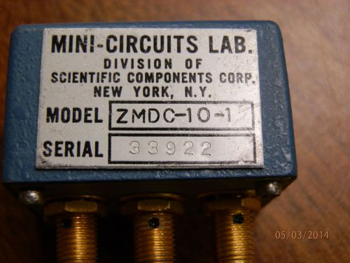 Mini-Circuits Directional Coupler ZMDC-10-1   0.5 - 500 MHz sma