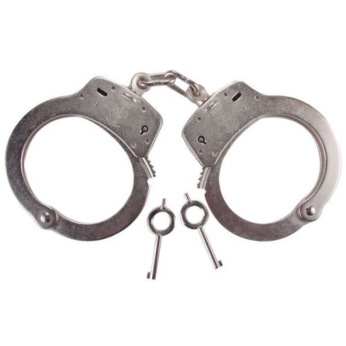 Handcuff. SMITH &amp; WESSON.  Model 100 , Standard, Nickel
