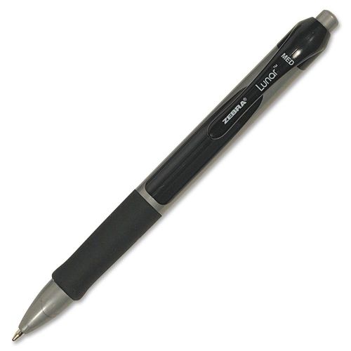 Zebra Pen Corporation Lunar Retractable Ballpoint Pen Black