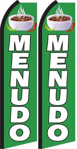 Menudo   Standard Size  Swooper Flag  sign pk of 2