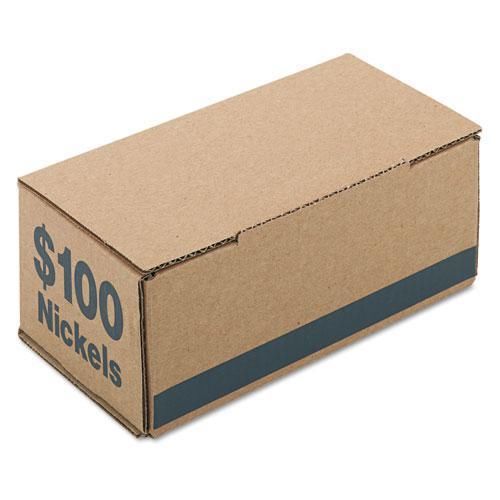 New pm company 61005 corrugated cardboard coin storage w/denomination printed on for sale