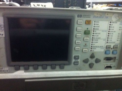 Must To Be Sold!!! One Agilent / HP OmniBER 718B Analyzer w/ many Options .