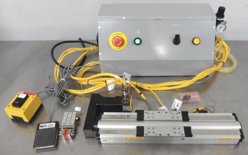 C113880 parker compumotor motorized linear positioning stage &amp; gemini gv6 driver for sale