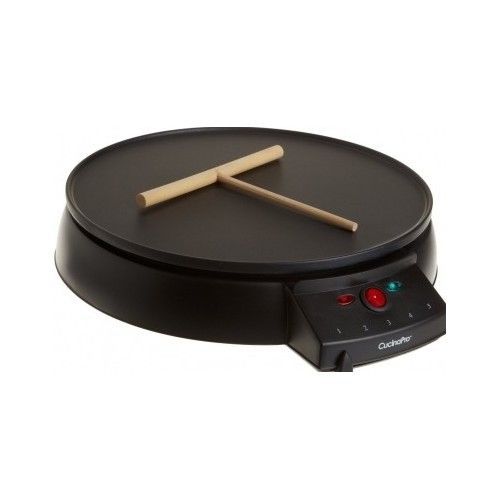 Crepe maker griddle 12 inch non stick electric kitchen breakfast bacon pancakes for sale
