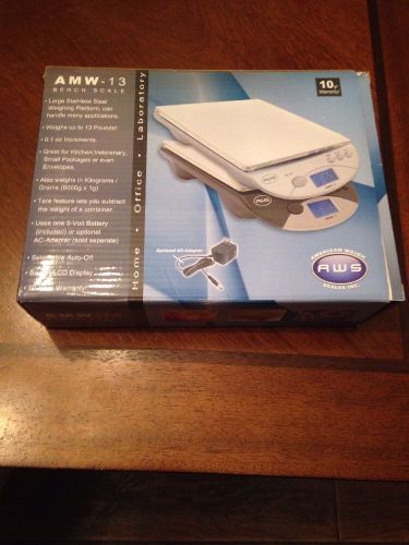 AMw-13 Bench Scale Digital Scale (kitchen, Postage, Lab, Office)