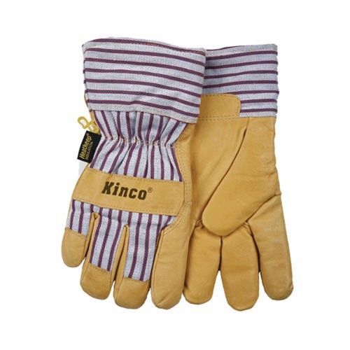 2 pair kinco 1927m leather gloves insulated pigskin sz medium cold weather work for sale