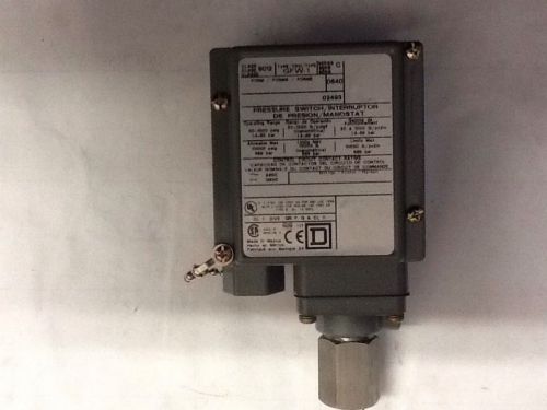 Square D 9012 GFW-1 Pressure Switch