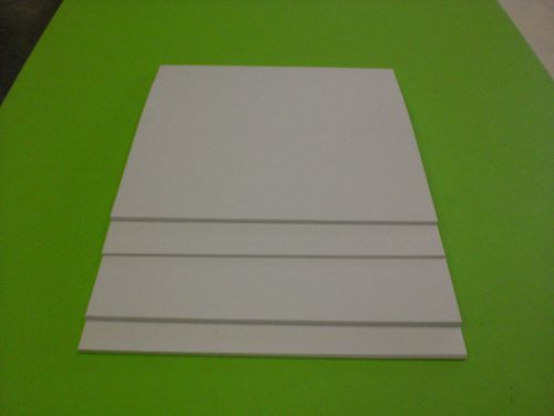 WHITE STYRENE POLYSTYRENE PLASTIC SHEET .010&#034; 48&#034; X 96&#034; PRINTING CRAFTS MODELS