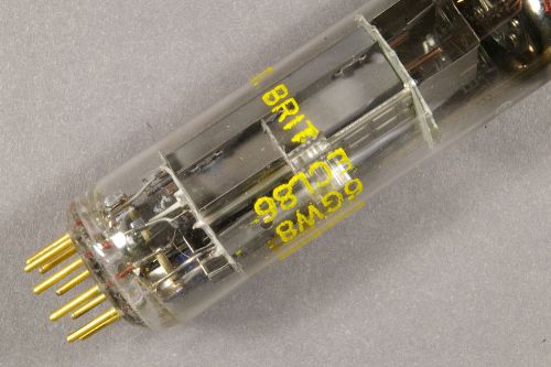 British made 6GW8 New Old Stock Vintage Gold Plated Vacuum Tube
