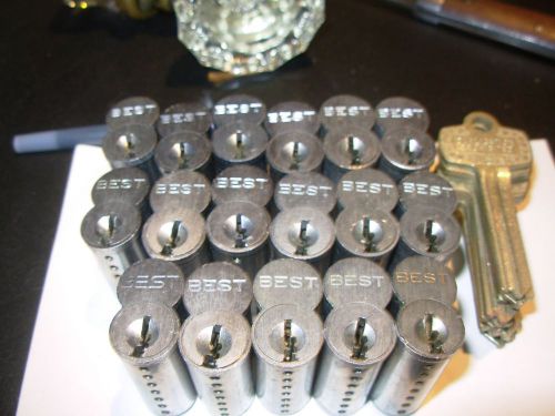 Best Lock - 17 &#034;M&#034; keyway , 7 pin , 26D  cores [.Used.]