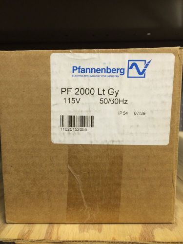 Pfannenberg PF2000, 115VAC, Filter fan, p/n: 115 2515 2055