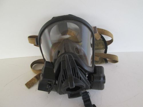 MSA MMR Ultra Elite FireHawk SCBA Full Face mask HUD / Voice Amplifier MED #23