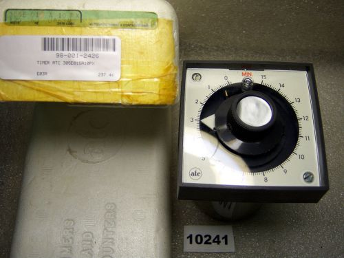 (10241) ATC 305E015A10PX Timer Motor Driven Analog Reset
