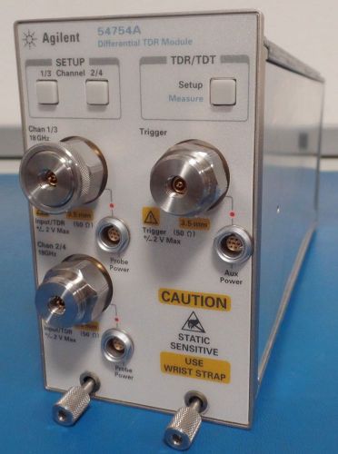 HP/Agilent 54754A Differential &amp; Single-ended TDR/TDT Module