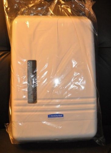 Kimberly Clark Kleenex or Scott Slimfold Towel Dispenser  White NIB