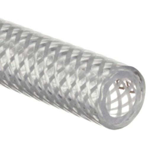 Nalgene 980 braided clear pvc tubing, i.d. x o.d.: 1/4 x 7/16-inch for sale