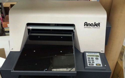 DTG Anajet FP125Printer EXCELLENT COND NEW Head, Lines, and MaintenanceStation