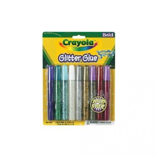 Crayola Glitter Glue, 9-Count 69-3527