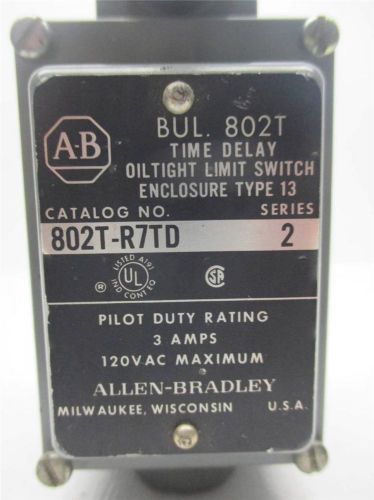 Allen Bradley 800T-R7TD Limit Switch