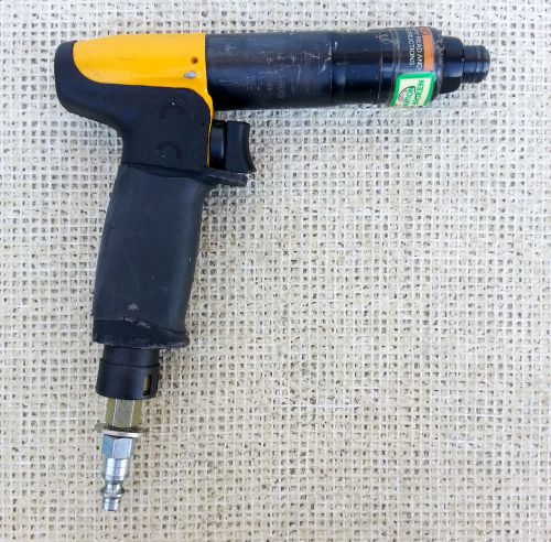 ATLAS COPCO Hex drive pistol grip pneumatic air screwdriver, 500 rpm, LUM12HRX8