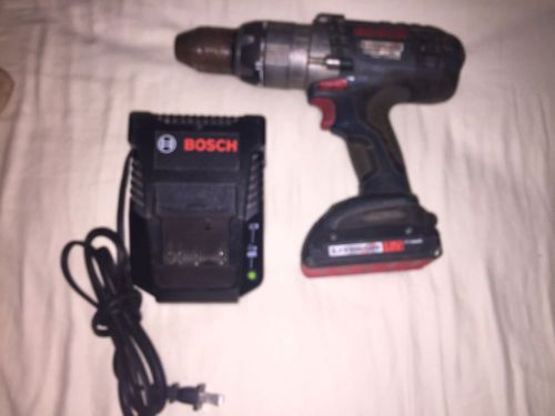 Bosch 18 volt cordless  1/2&#034; Hammer Drill Lithium Battery Charger