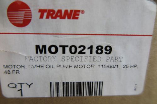 trane/mac .25hp cvhe oil pump motor MOTO2189/B8215-3