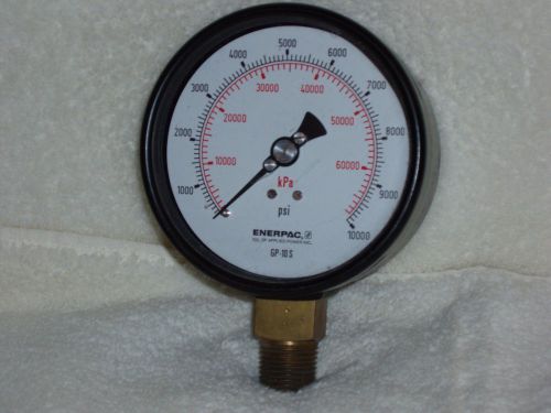 Enerpac 0-10,000 psi gauge GP10S