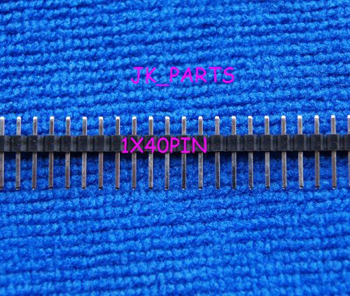 10pcs 1x40 Pin 2.54mm Single Row Pin Header Strip