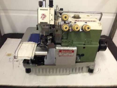 Yamato  zf-1500   top feed  heavy duty  safety stitch industrial sewing machine for sale
