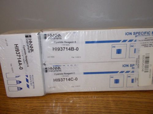 Hanna Instruments Cyanide Reagents (A+B+C) HI 93714-01