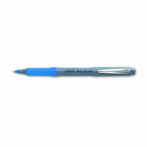 Bic Corporation Grip Roller Ball Stick Micro Fine Pen, 12/Pack