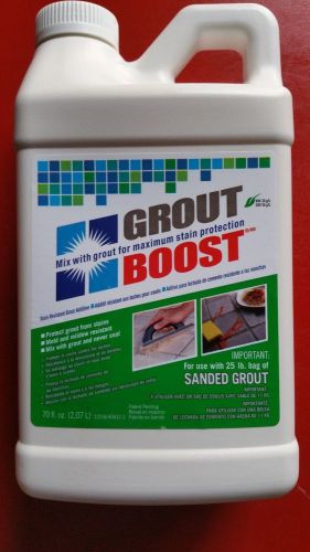 Grout boost stain resistant additive ~ 27 fl.oz. 21-590-84 for sale